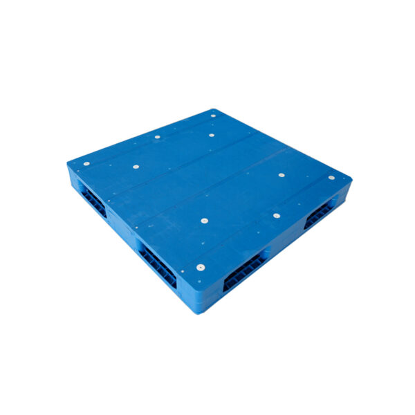 1100×1100 Double-Faced Flat Deck Welded Plastic Pallet 1