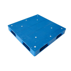1100×1100 Double-Faced Flat Deck Welded Plastic Pallet 2
