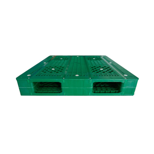 1100×1100 Welded Double-Faced Grid Deck Plastic Pallet 3