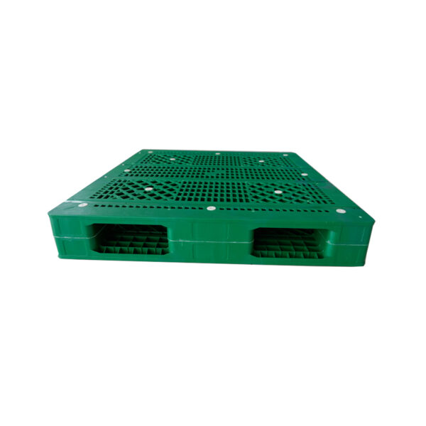 1100×1100 Welded Double-Faced Grid Deck Plastic Pallet 4