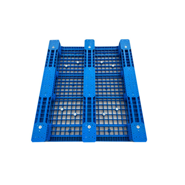 1400×1200mm Assembled Three-Runner Grid Deck Plastic Pallets for warehouses 3