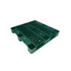 Heavy-Duty Steel reinforced Three-Runner Grid Deck Plastic Pallet 1