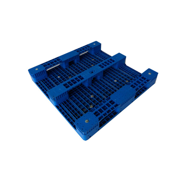 1200X1200X165mm Heavy-Duty Flat Top 3-Runner Plastic Pallets - Image 6