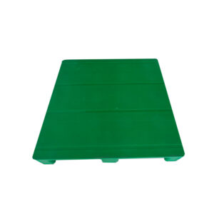 1200X1200X170mm Heavy-Duty Flat Top 3-Runner Plastic Pallets 2