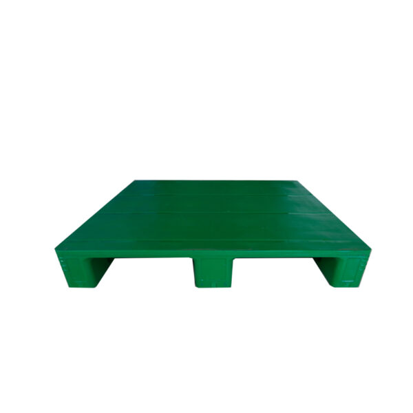 1200X1200X170mm Heavy-Duty Flat Top 3-Runner Plastic Pallets 3
