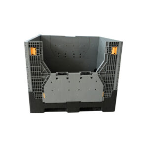 1200×1000×1000mm-Foldable-Pallet-Box-with-Drop-Gates-2