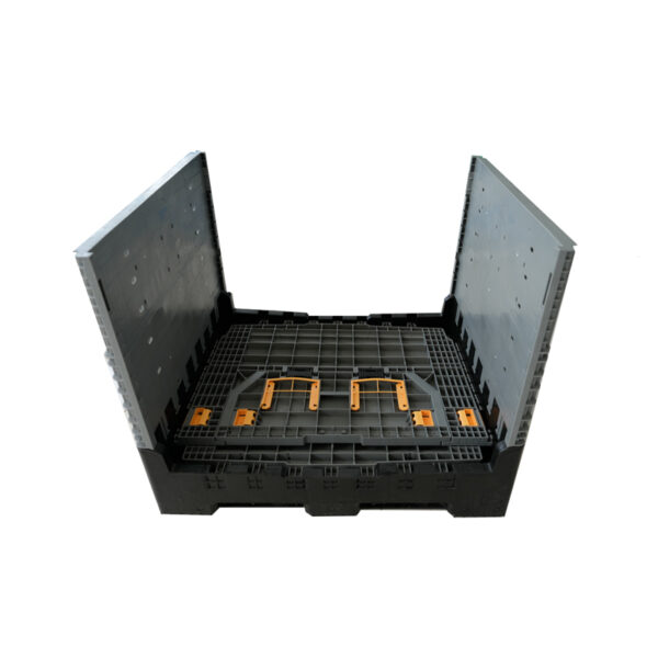 1200×1000×1000mm Foldable Pallet Box with Drop Gates - Image 4