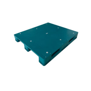 Assembled-Three-Runner-Flat-Deck-Plastic-Pallet-for-Heavy-Loads-5