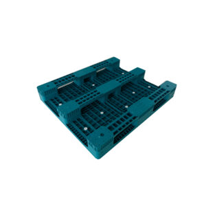 Assembled-Three-Runner-Flat-Deck-Plastic-Pallet-for-Heavy-Loads-7