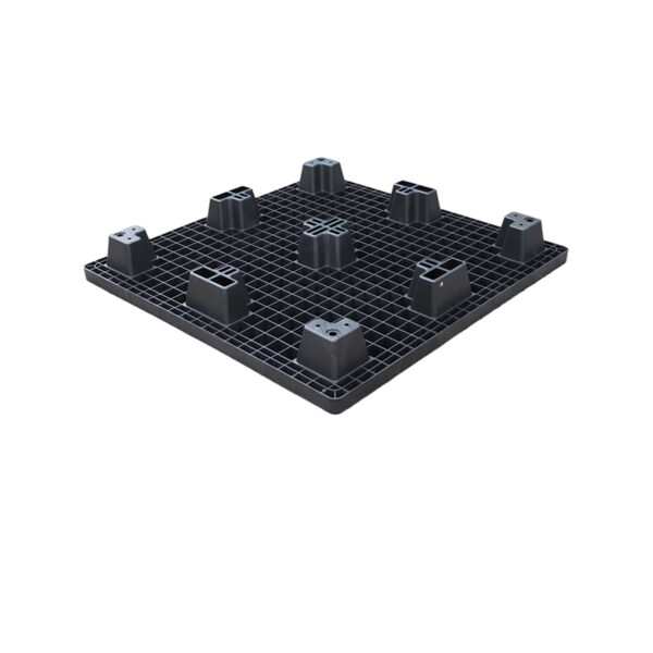 1100×1100-Nestable-Nine-Leg-Grid-Plastic-Pallet-4
