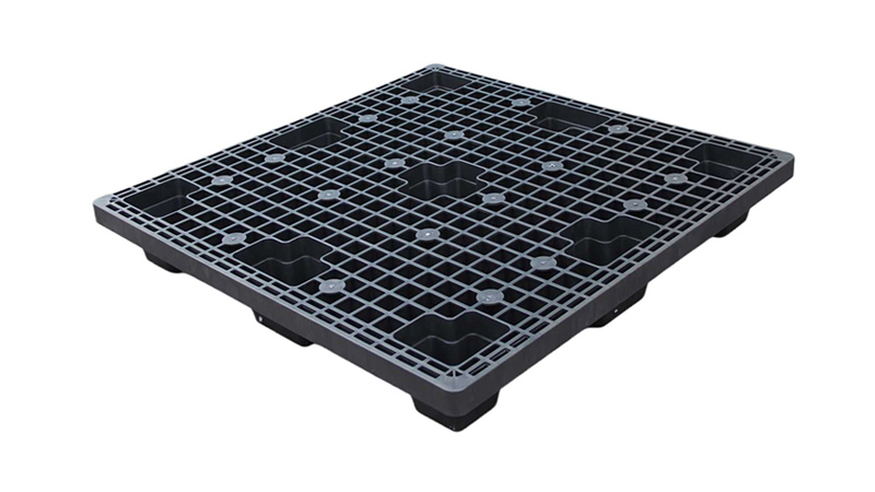 1100×1100-Nestable-Nine-Leg-Grid-Plastic-Pallet-11