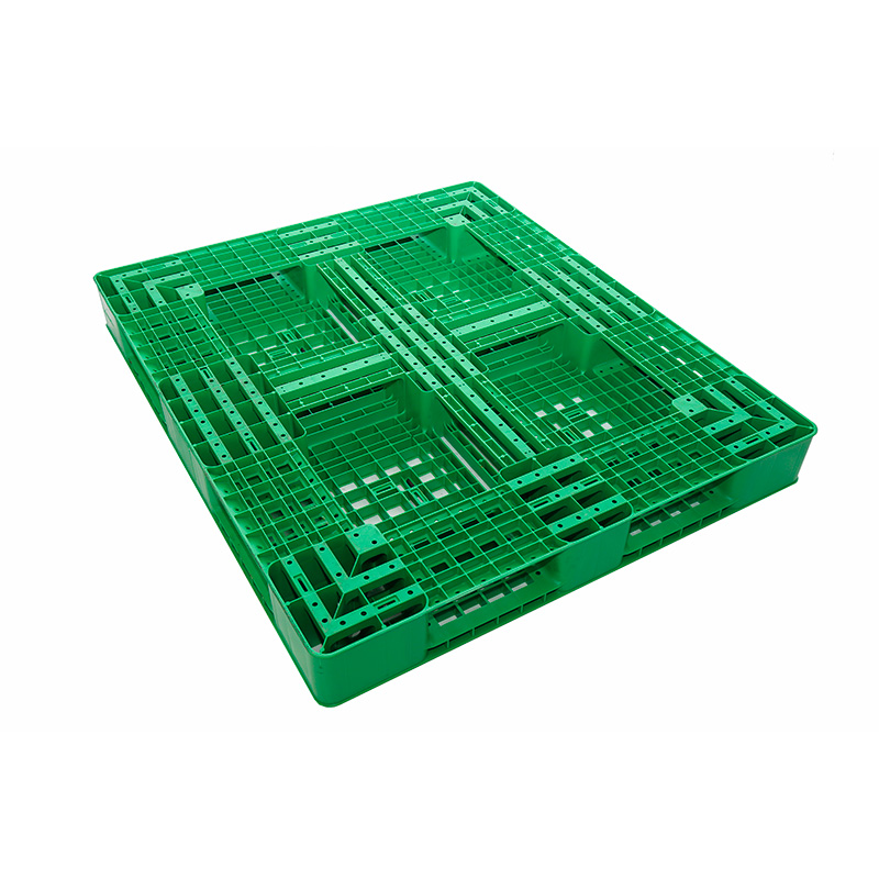 1412150-Six-Runner-Grid-Deck-Plastic-Pallet-4