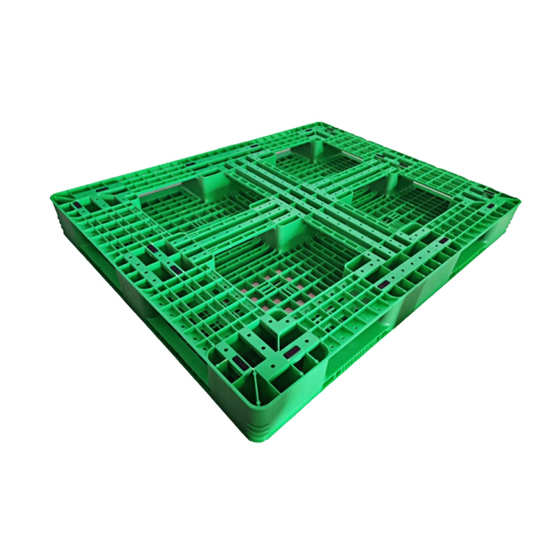 1412150-Six-Runner-Grid-Deck-Plastic-Pallet-5