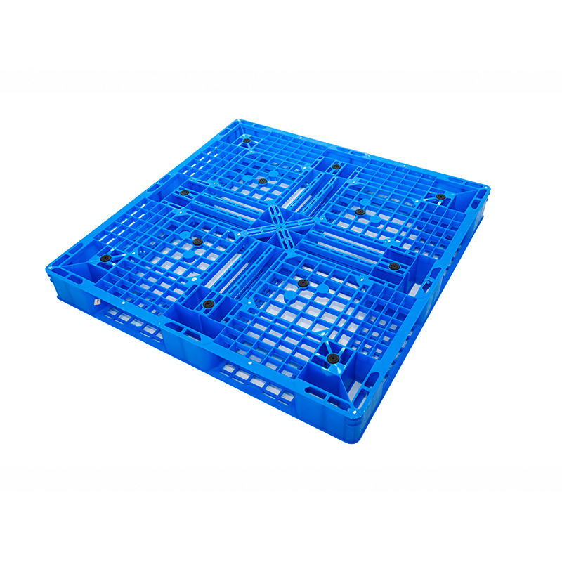 1111125 1100x1100 Light Weight Six-Runner Grid Plastic Pallets 4