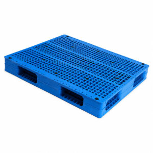 1200x1000-Double-Faced-Grid-Deck-Welded-Plastic-Pallet-with-8-Steel-Tubes-1