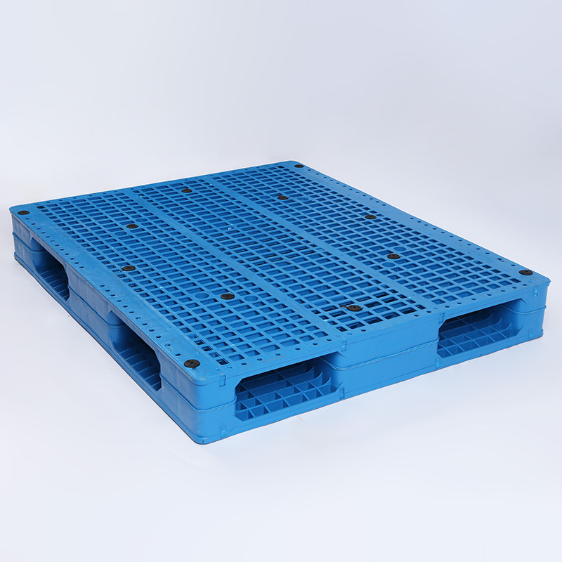 1200x1000 Double Faced Grid Deck Welded Plastic Pallet - Image 2