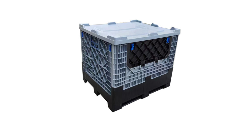 210980-Folding-Pallet-Box-for-Automotive-Parts