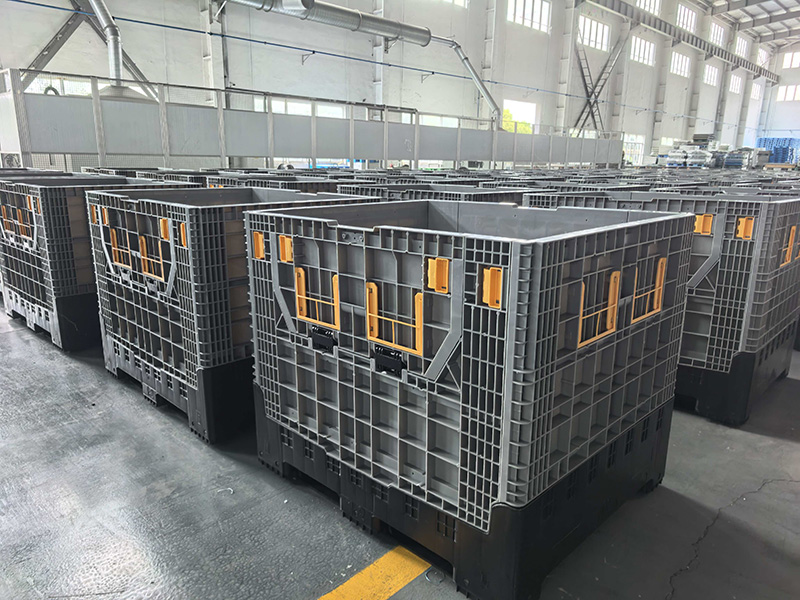 1210980 Folding Pallet Box for Automotive Parts 55